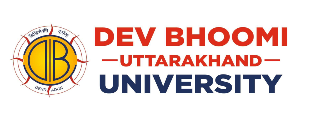 Dev Bhoomi Uttarakhand University logo